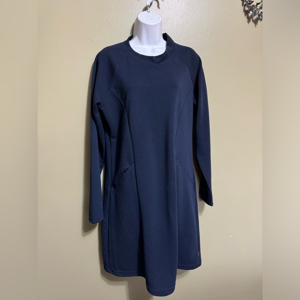 Columbia Navy Blue Dress, Size L - Picture 1 of 5